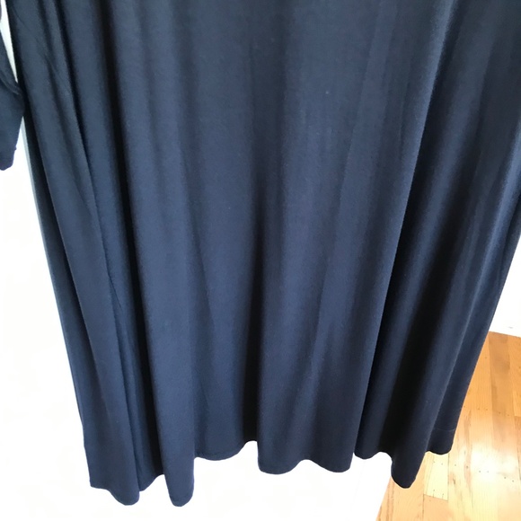 STYLE & CO Fit & Flare Midi Dress Scoop Neck Black Swing Women’s Plus Size 2X - Picture 5 of 16